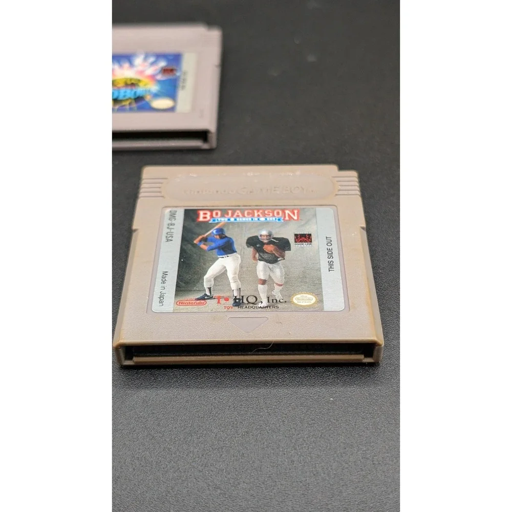 Nintendo GameBoy Lot Of 3 (World Bowling, Bo Jackson Baseball, NBA Live 96)